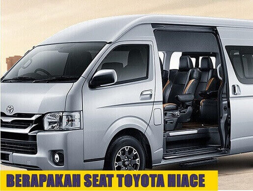 berapakah seat toyota hiace