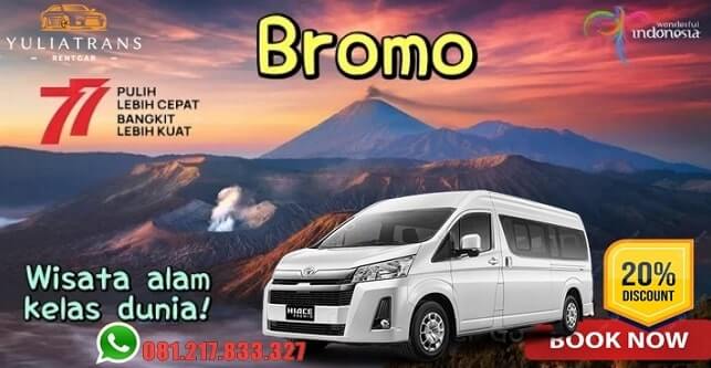 harga paket wisata Bromo murah