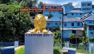 kampung biru tematik malang