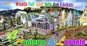 wisata flora delaponte batu malang