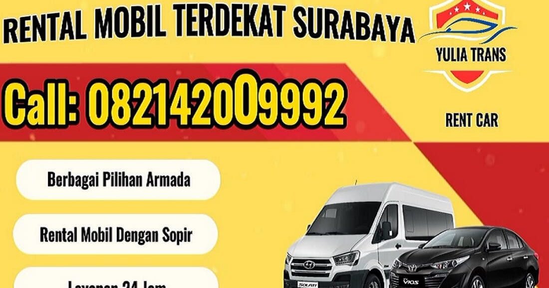 rental mobil surabaya terdekat